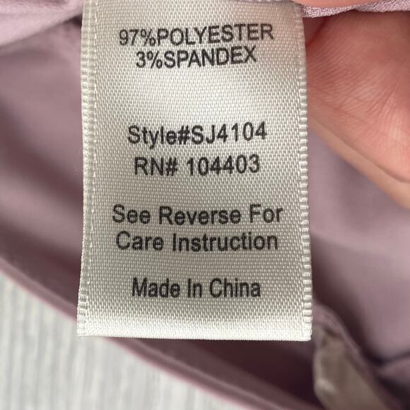 Altar’d State Women's Lavender Purple Embroidered Floral Shorts Size Medium - Picture 10 of 11